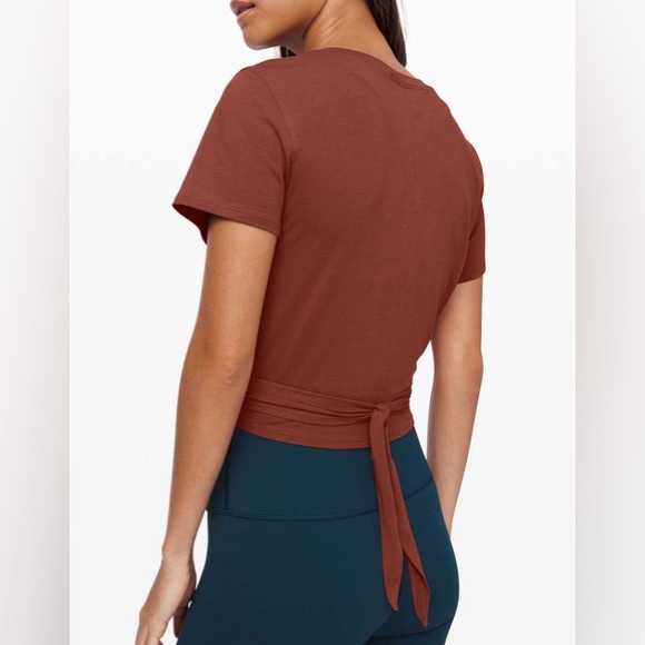 Lululemon Time To Restore Short Sleeve Rustic Clay - Picture 2 of 7